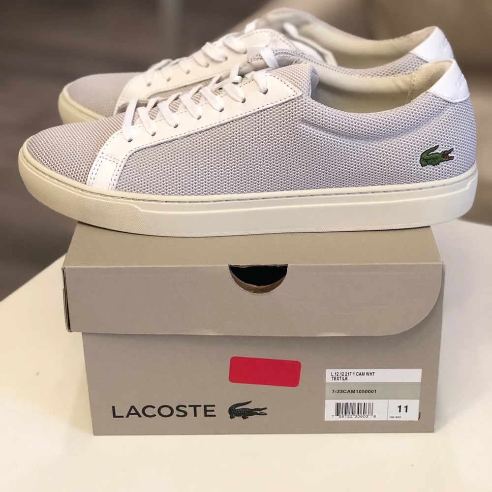 LACOSTE L.12.12 CAM WHT TEXTILE (7-33CAM1050001) - Picture 5 of 8